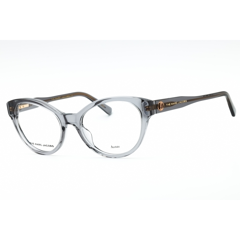 NWT Marc Jacobs MARC 629-0KB7 00 Transparent Grey Cat Eye 52mm Eyeglasses